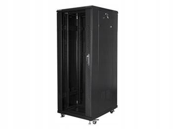Lanberg Volně stojící skříň 19" 32U/600x800 (v rozloženém stavu) černá (ral