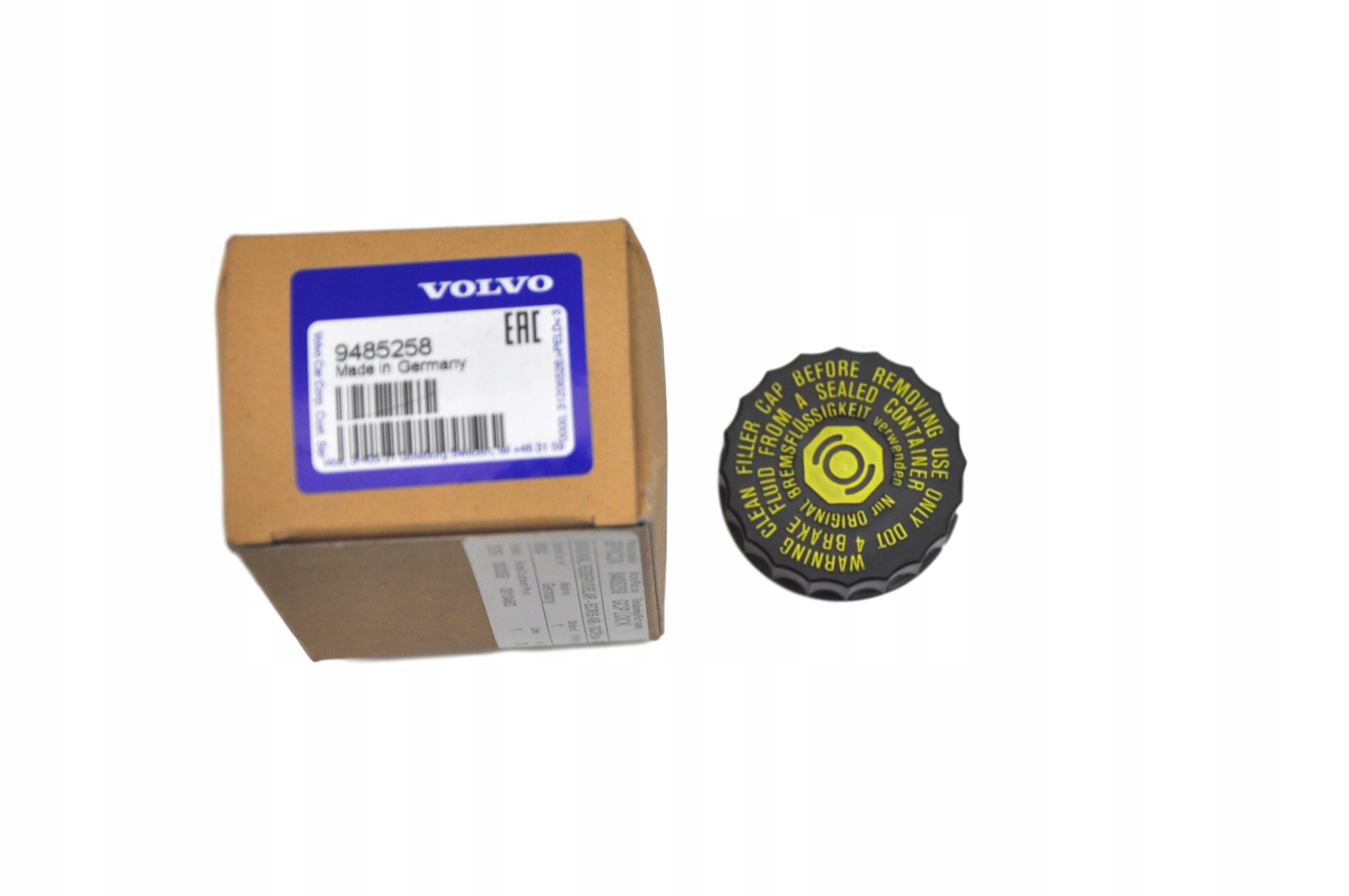 VOLVO V70 XC70 korek zbiornika plynu hamulcowego O