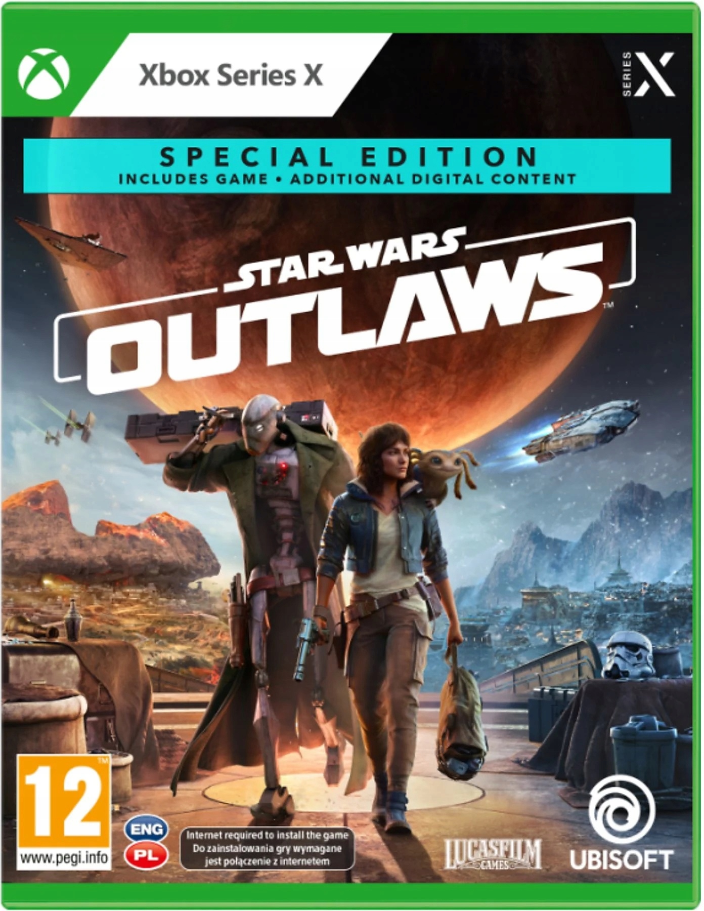 STAR WARS OUTLAWS EDYCJA SPECJALNA I Xbox Series X I XSX I PL