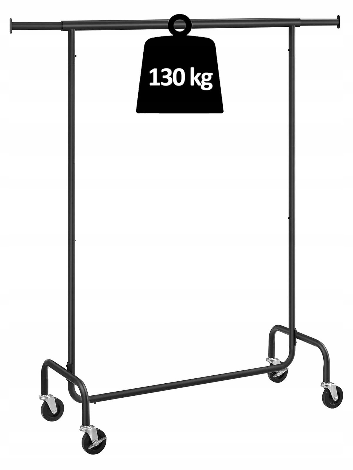 Stojanový věšák kovový Arventa Style černý