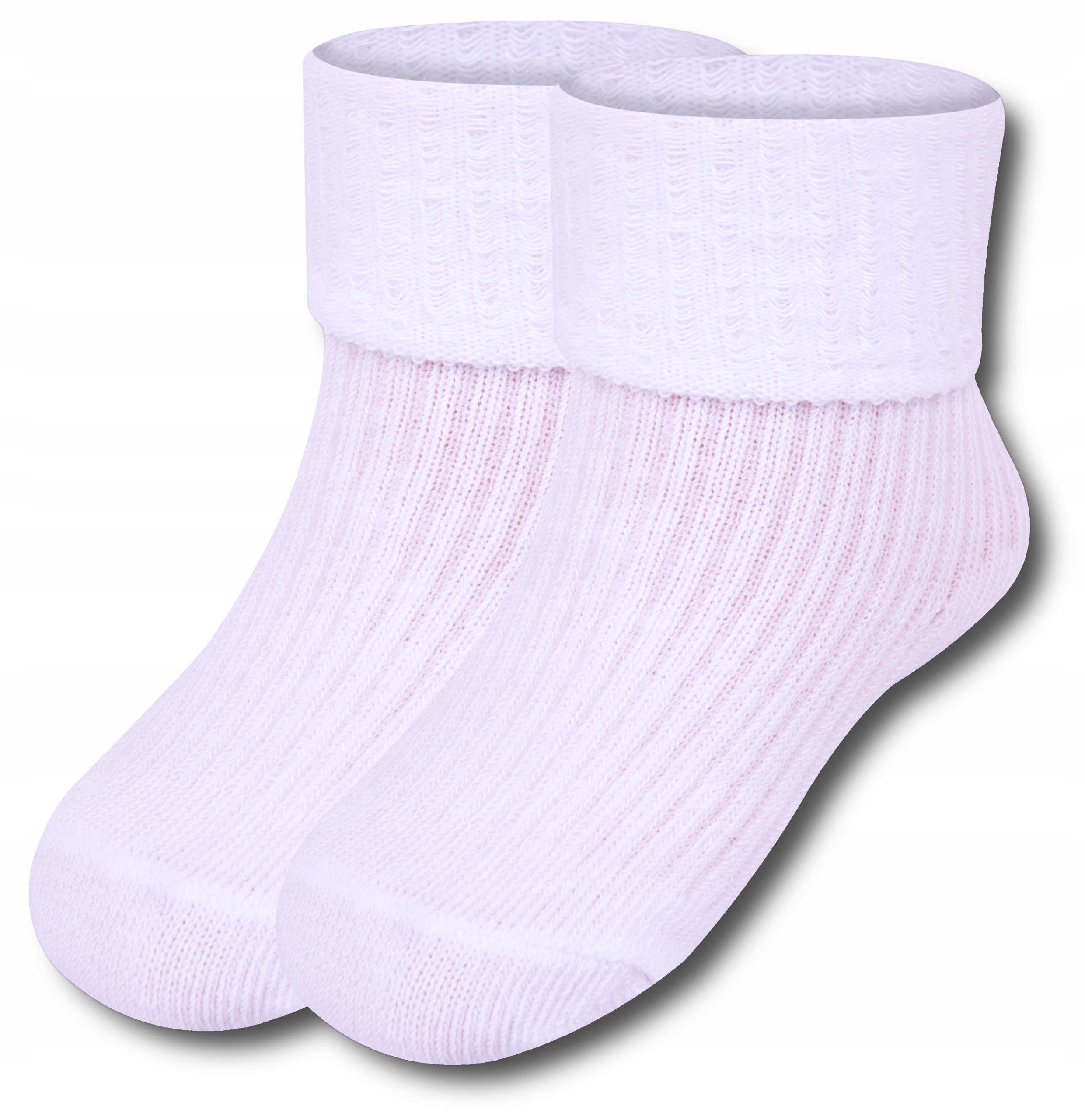 

Skarpetki Niemowlęce Bezuciskowe 0-3m białe