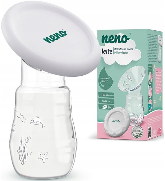 NENO KOLEKTOR SILIKONOWY NA MLEKO POKARM ODCIĄGACZ MAGICZNA BUTELKA LEITE