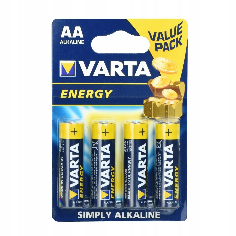 BATERIA ALKALICZNA AA DUŻE PALUSZKI 1,5V 4 szt
