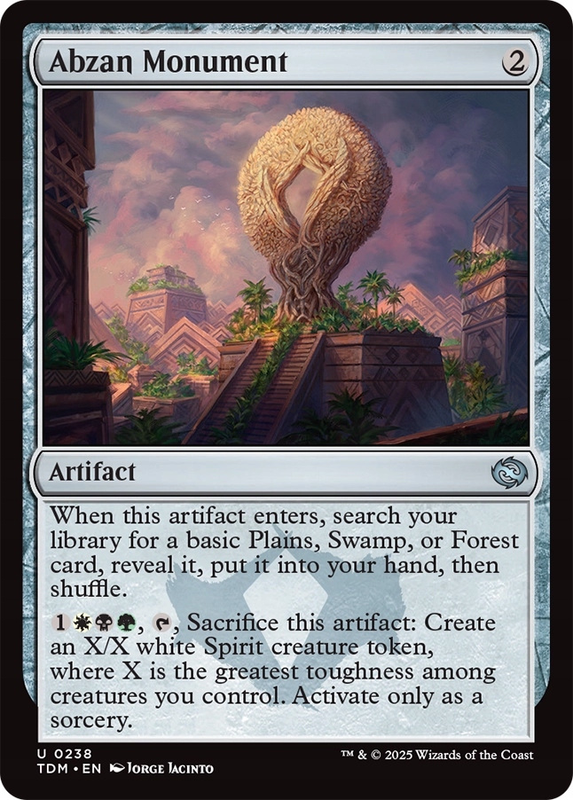 Mtg 4x Abzan Monument (u)