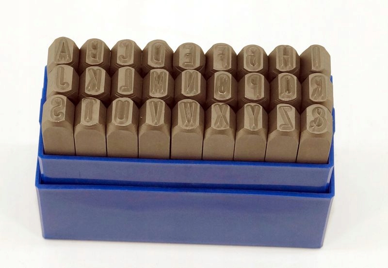 NUMERATORY ZNACZNIKI NUMERATOR 15MM LITERY GERMENY