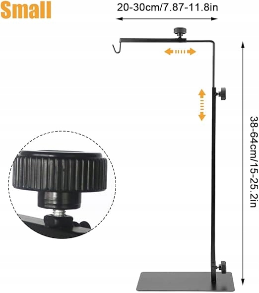 Levně WingFly Držák lampy pro plazy, nastavitelný držák lampy