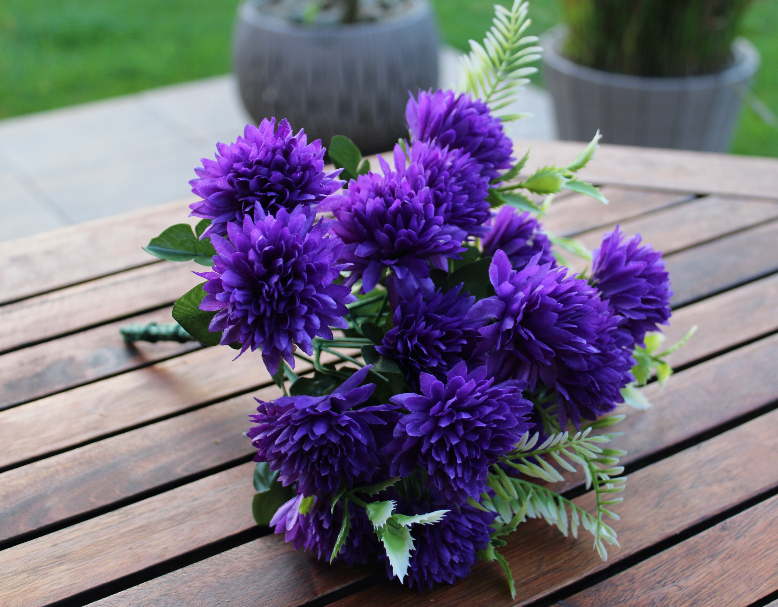 Bukiet CHRYZANTEMA sztuczne KWIATY Marka RAV