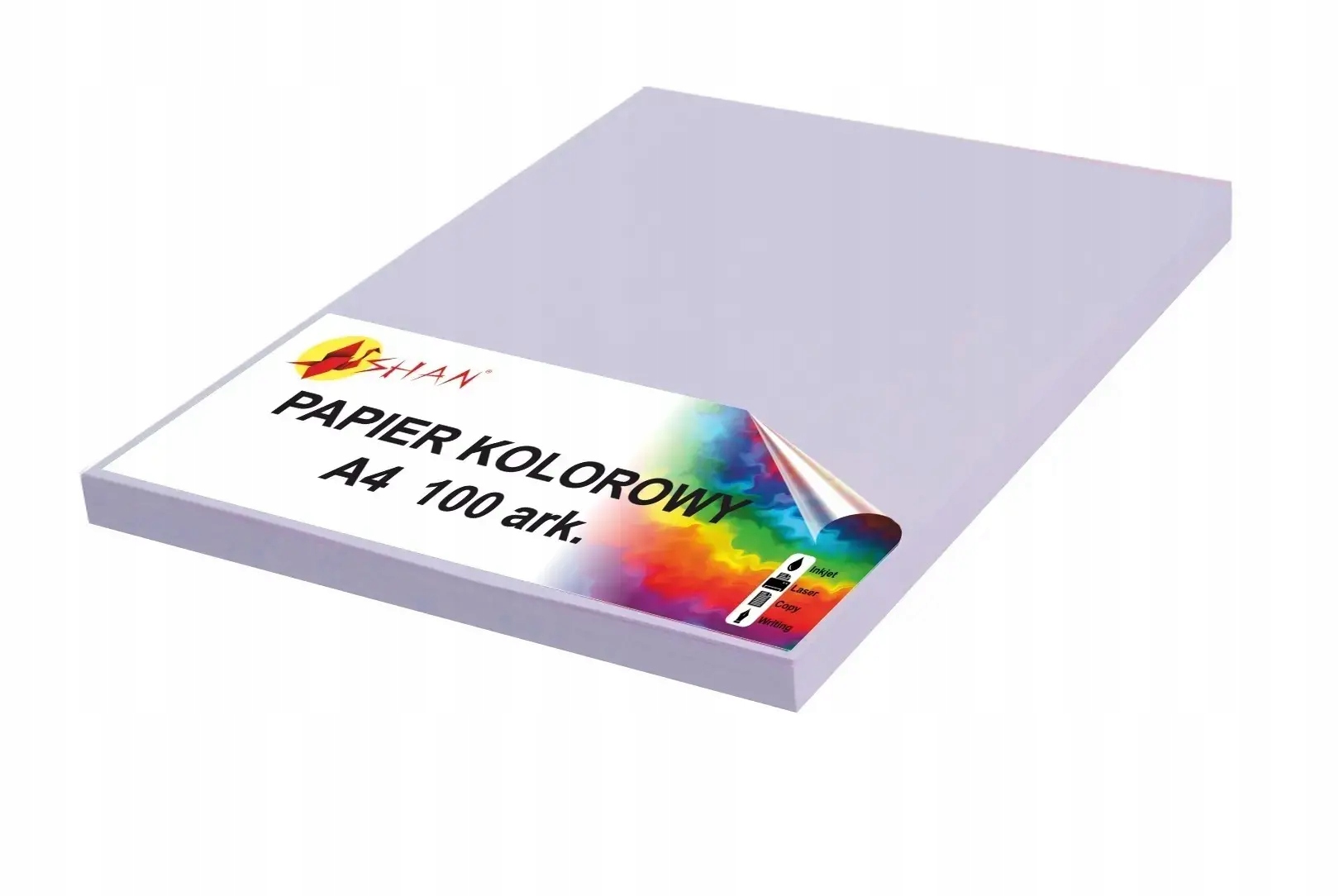 

Papier kolorowy A4 90g fioletowy pastel4 100 ark