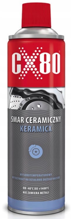 

CX80 Smar Ceramiczny Keramicx Do 1400C Antykorozja