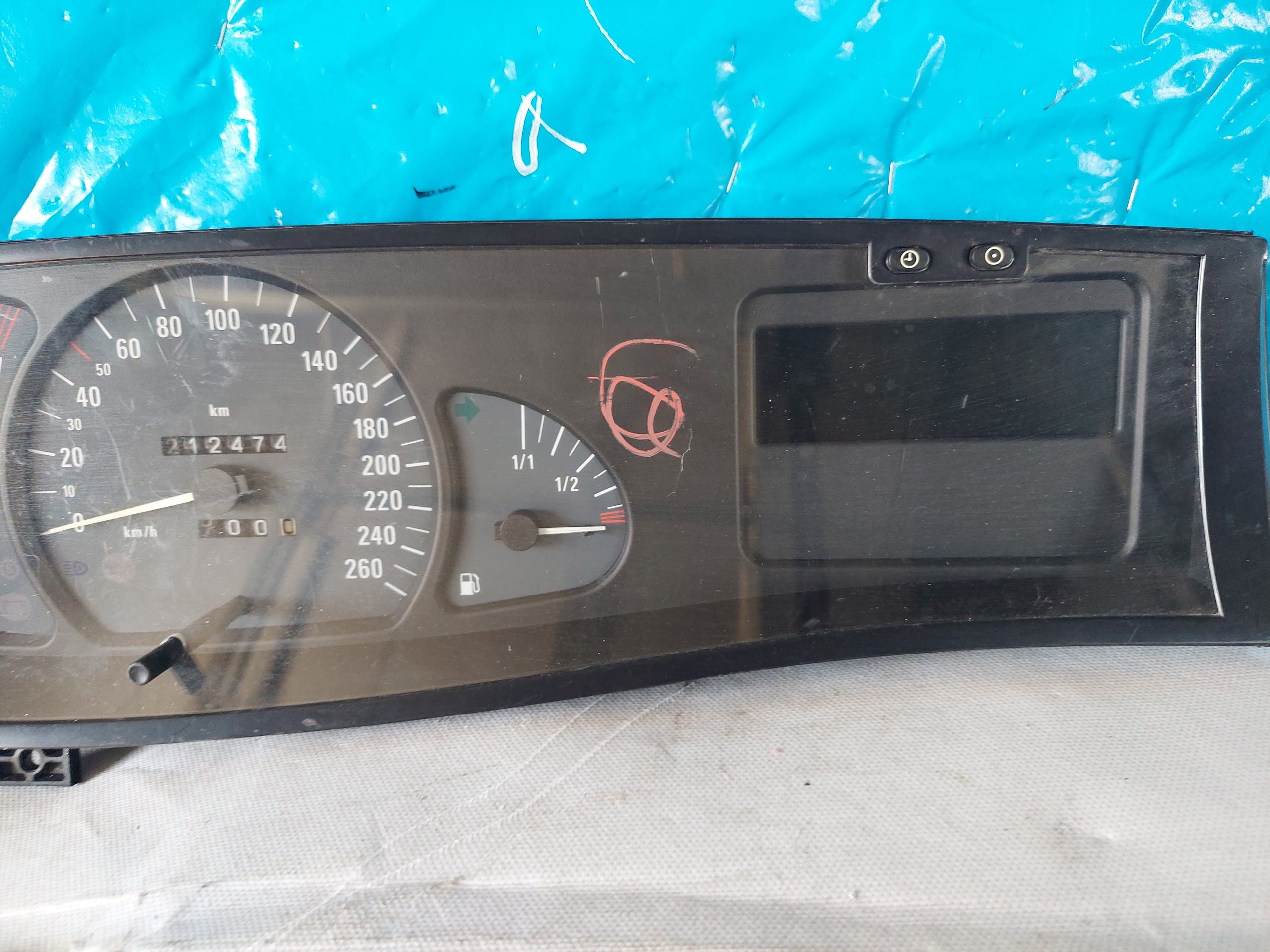 dials clock OMEGA B 2.2 DTI 09228412AH