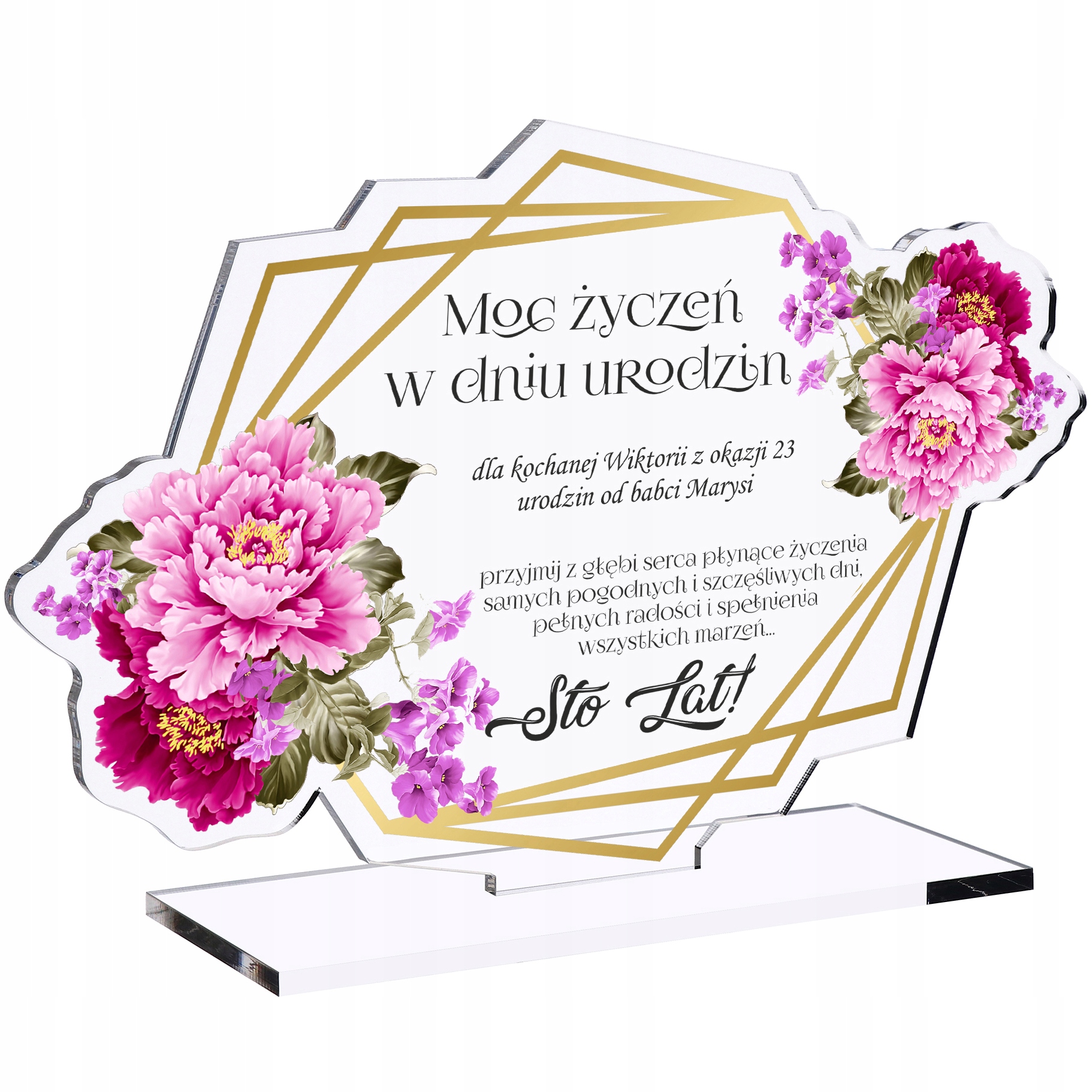 

18 20 27 30 40 45 50 Urodziny upominek M