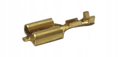 KONEKTOR PŁASKI KOŃCÓWKA PRZEWODU ŻEŃSKA ZESTAW x10 SZT fi 0,25-0,5 mm2 Producent Inna