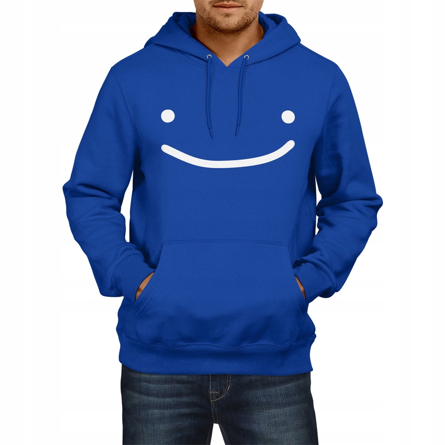 

Bluza męska Dream kangurka Minecraft niebieska 3XL