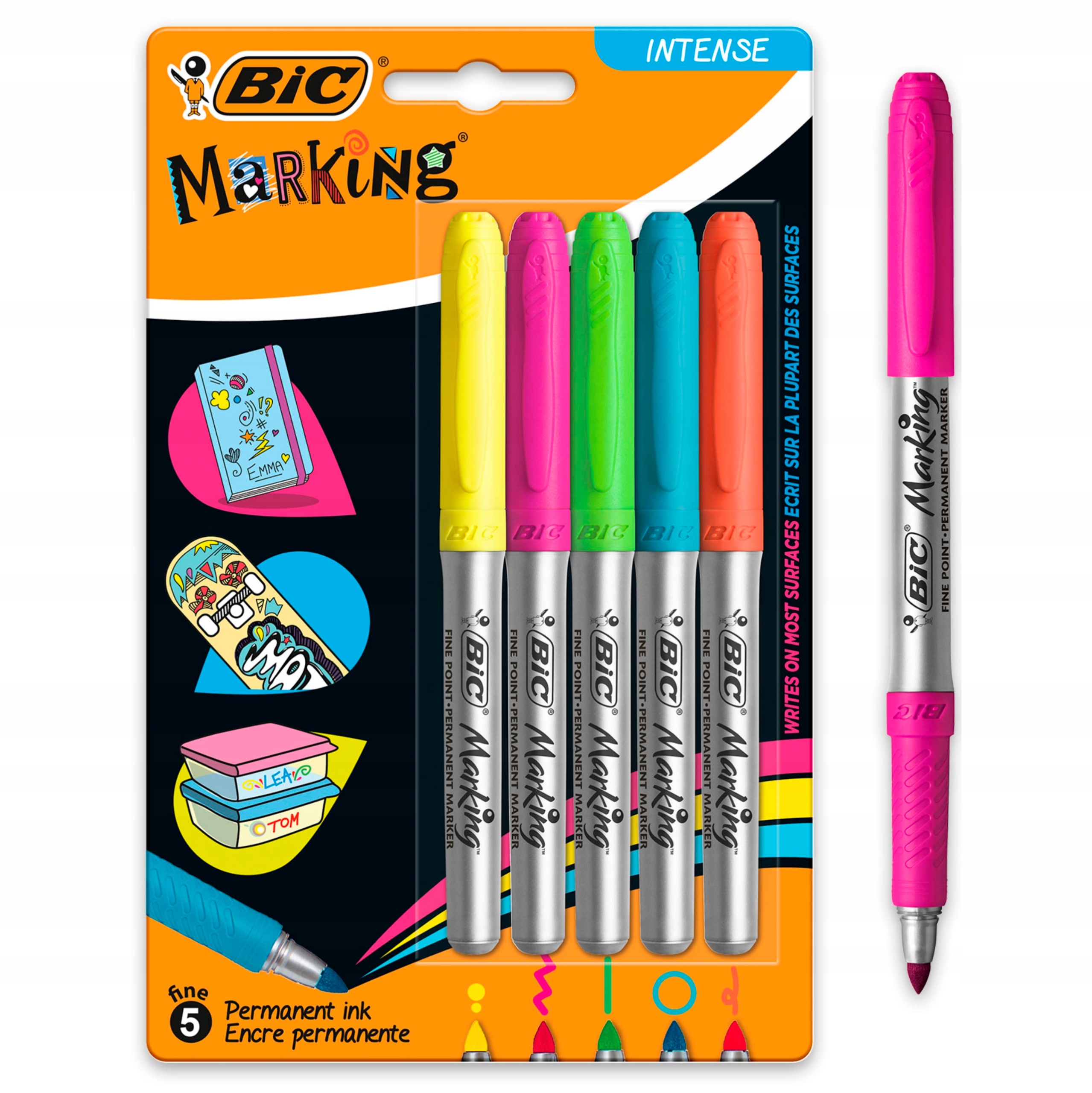 

Flamastry Bic Marking Intense