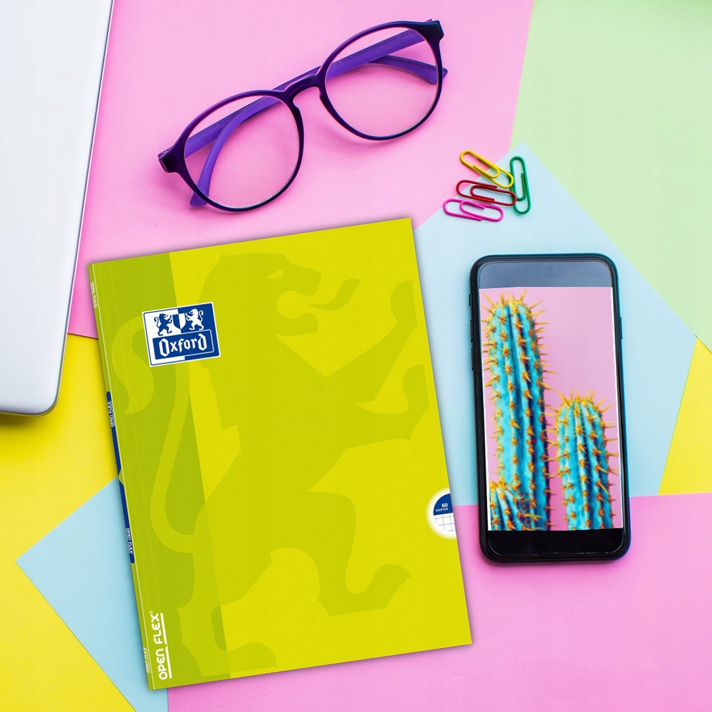 ZESZYT A4/60K OXFORD LINIA Z MARGINESEM LAMINOWANA OKŁADKA TOUCH Marka Oxford