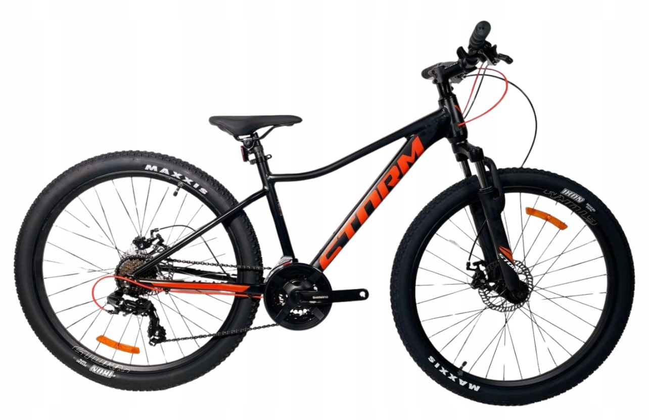 Rower 26 Storm Mtb Racer 1.0 2MD 3x7 al 15" czarno-pomarańczowy