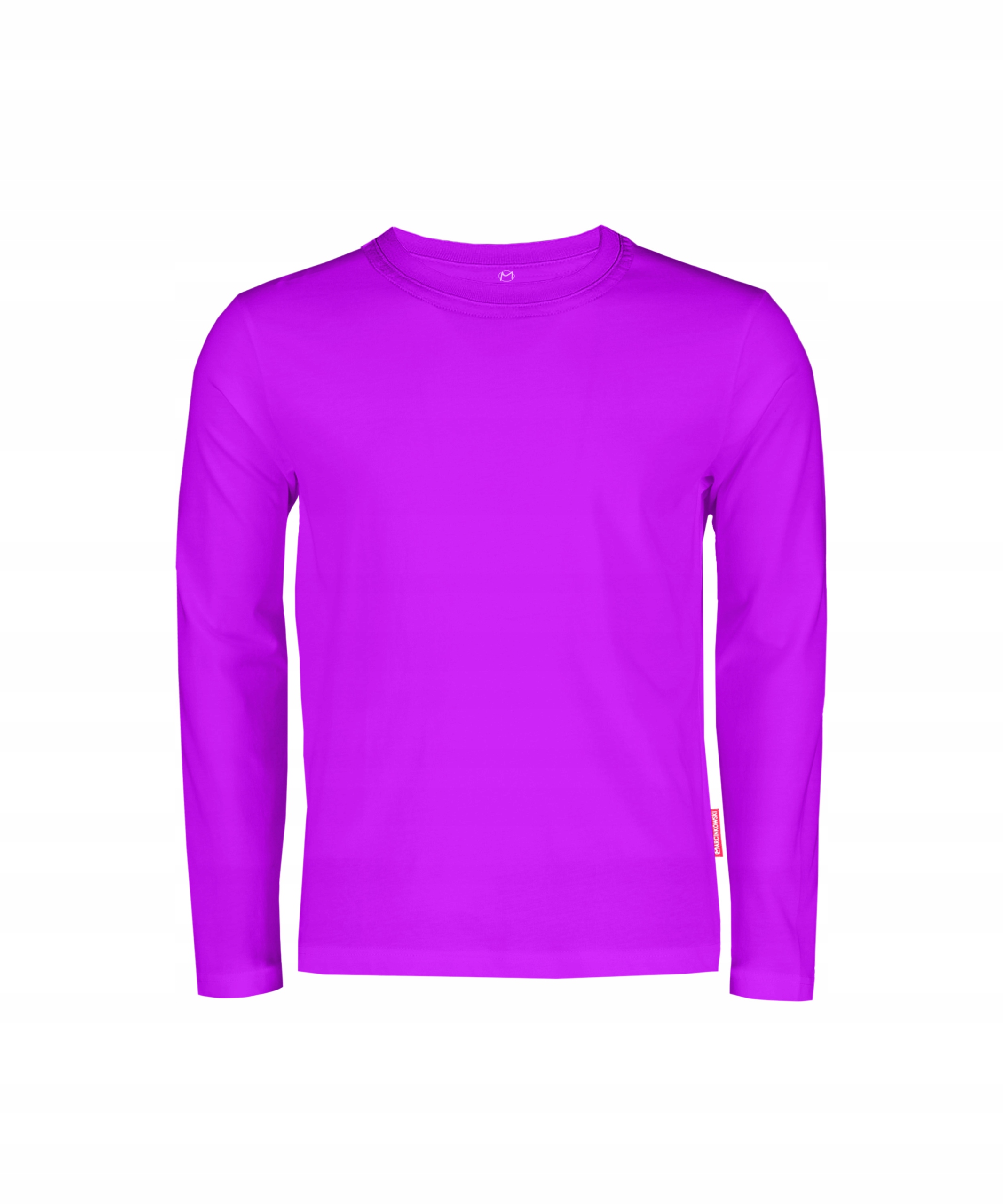 BLUZKA FIOLET GŁADKA 100% BAWEŁNY DŁUGI RĘKAW 140 Marka Marcinkowski