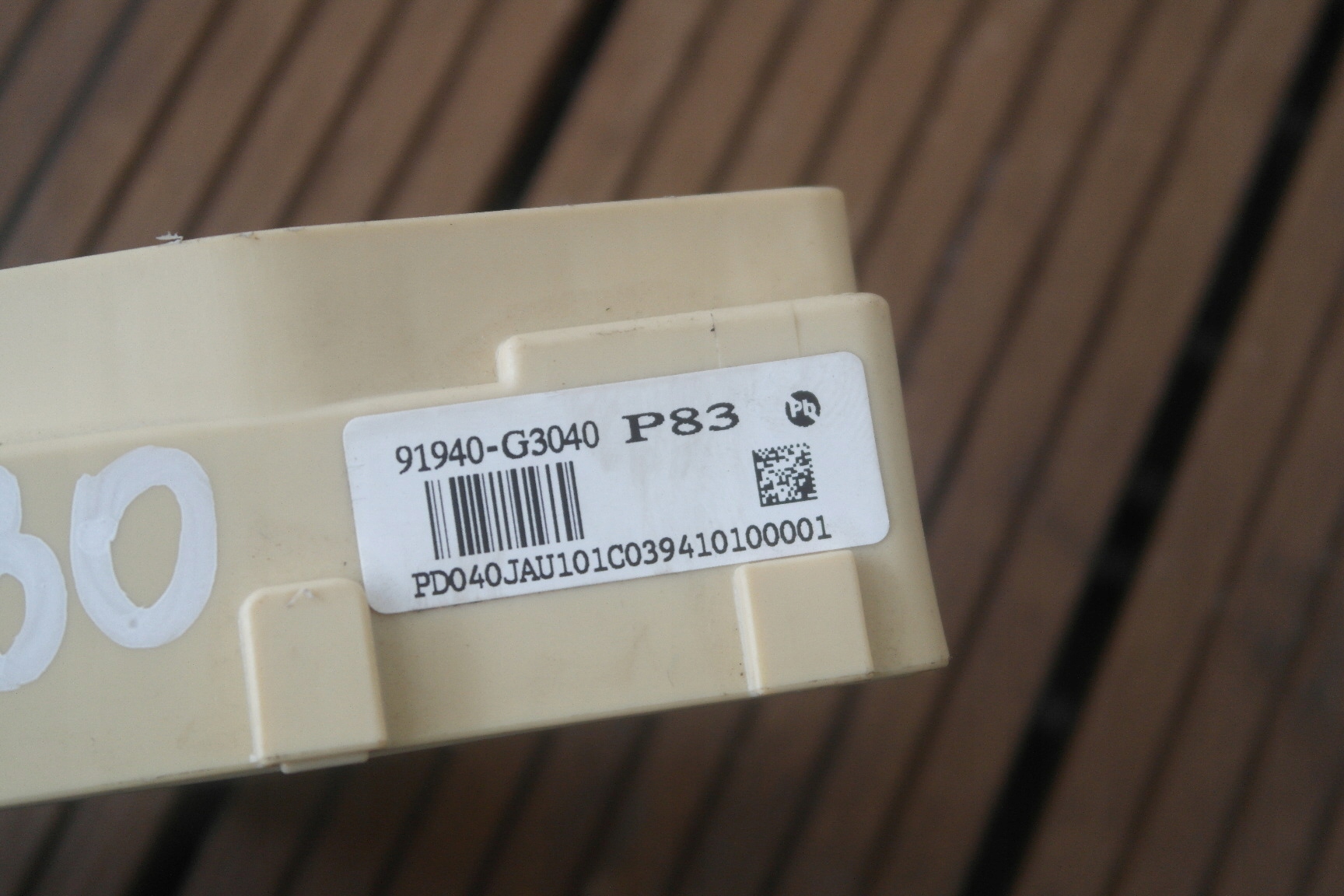 HYUNDAI i30 III 16-23 module control unit IMMO 91940-G3040 OE