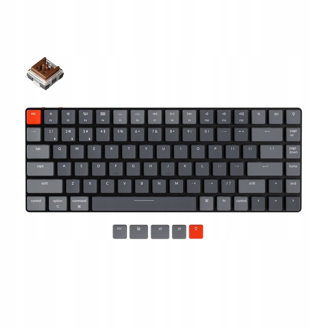 

Keychron K3 v2 Klawiatura Mechaniczna Rgb K3-E3
