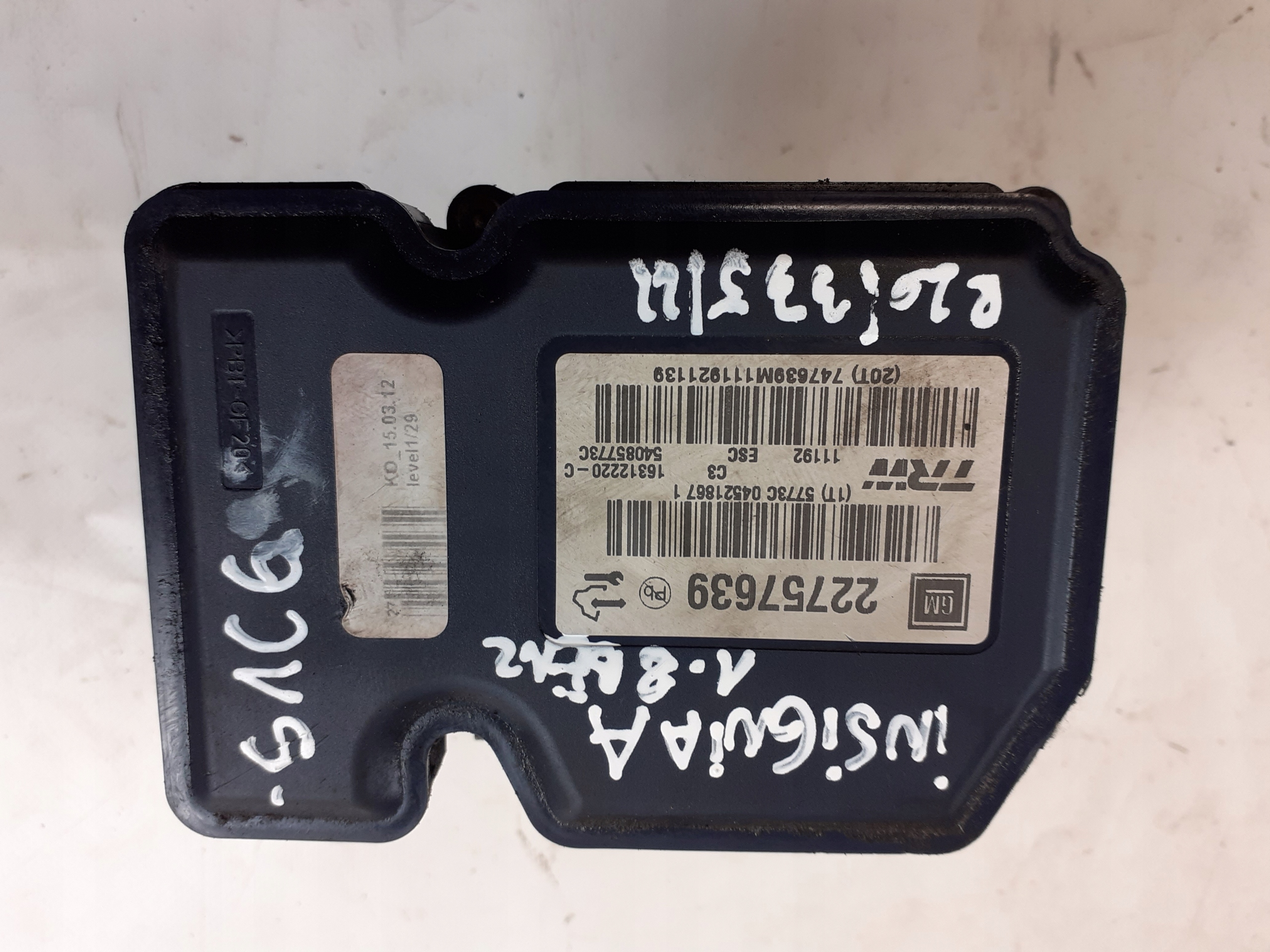 Pumpe modul ABS OPEL INSIGNIA A