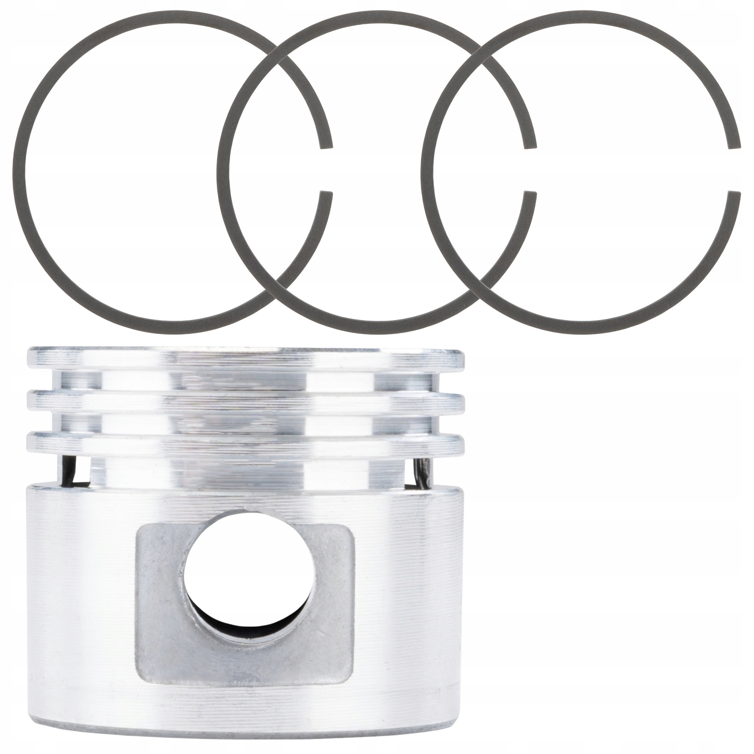 Tłok Kompletny Do Kompresora Olejowego PM-KO-24T 3x Pierścienie 42mm
