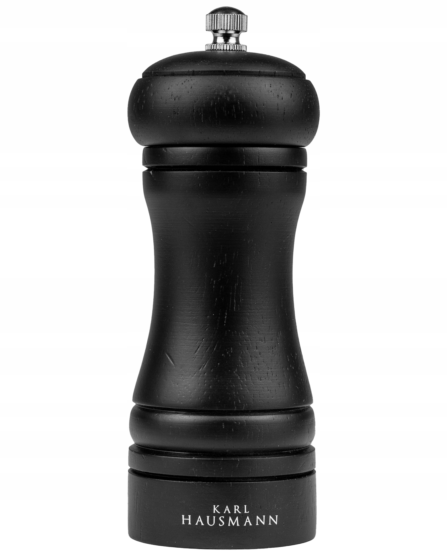 MŁYNEK do PIEPRZU SOLI MŁYNEK RĘCZNY DREWNO KAUCZKOWE 13 cm Model DICE