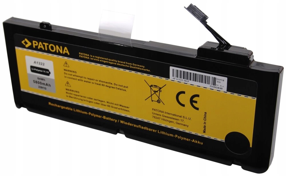 Patona baterie pro ntb Apple MacBook Pro 13" 4400mAh Li-Pol 11,1V