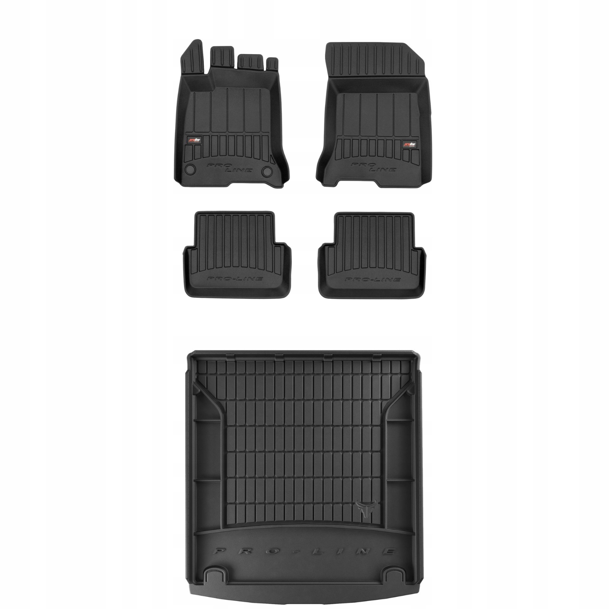 Sada gumového koberca a rohože pre Renault Laguna III