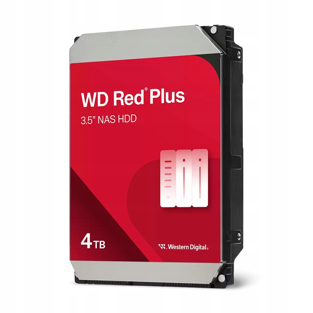 Dysk twardy WD Red Plus WD40EFPX 4TB SATA