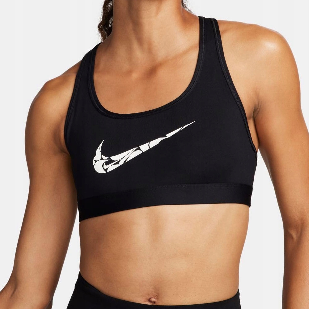 Sportovní podprsenka Nike Swoosh FN2898-010 vel. S