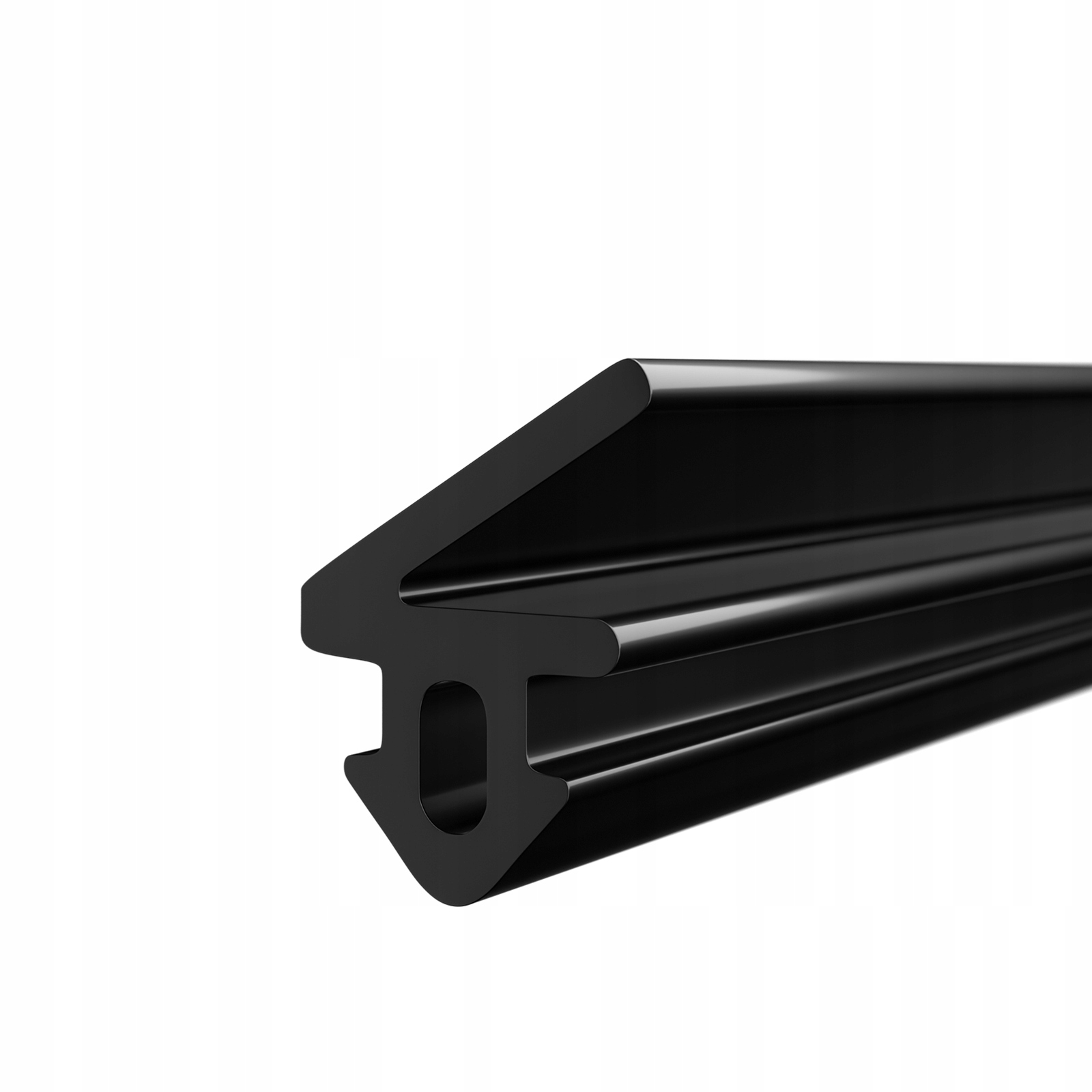 Okenné tesnenie pre rámy okien z Pvc Čierna S-1125 Panorama 300 m