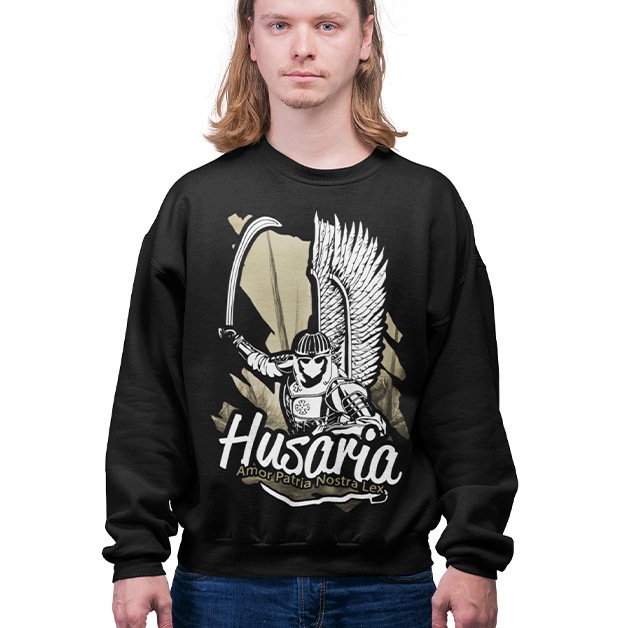 Pánská mikina vlastenecká mikina Husaria 2 vel. XL