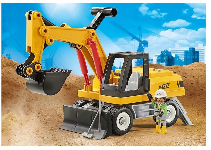 

Klocki Playmobil City 9888 Koparka na budowie nowa