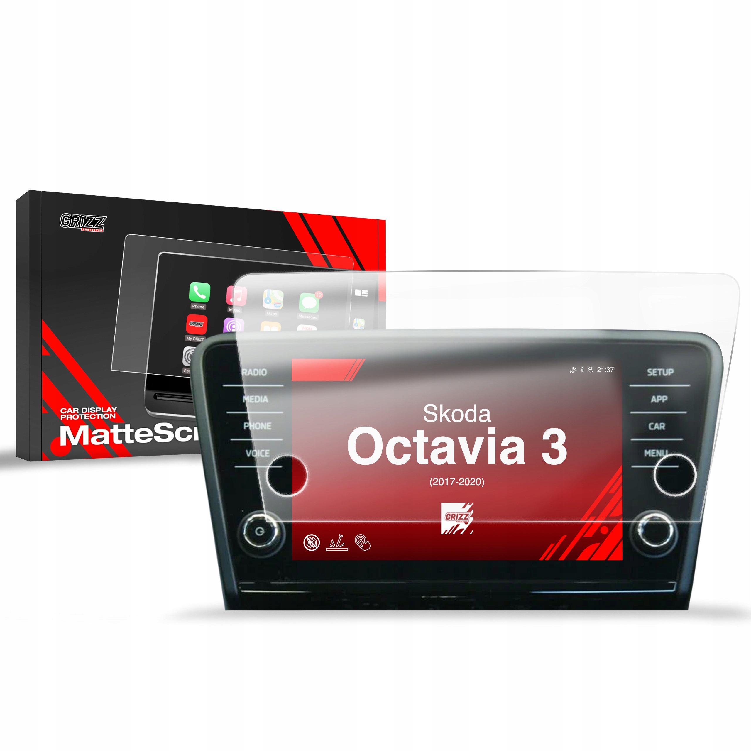 Folia Antyodciskowa do Skoda Octavia 3 8" Bolero (2017-2020)