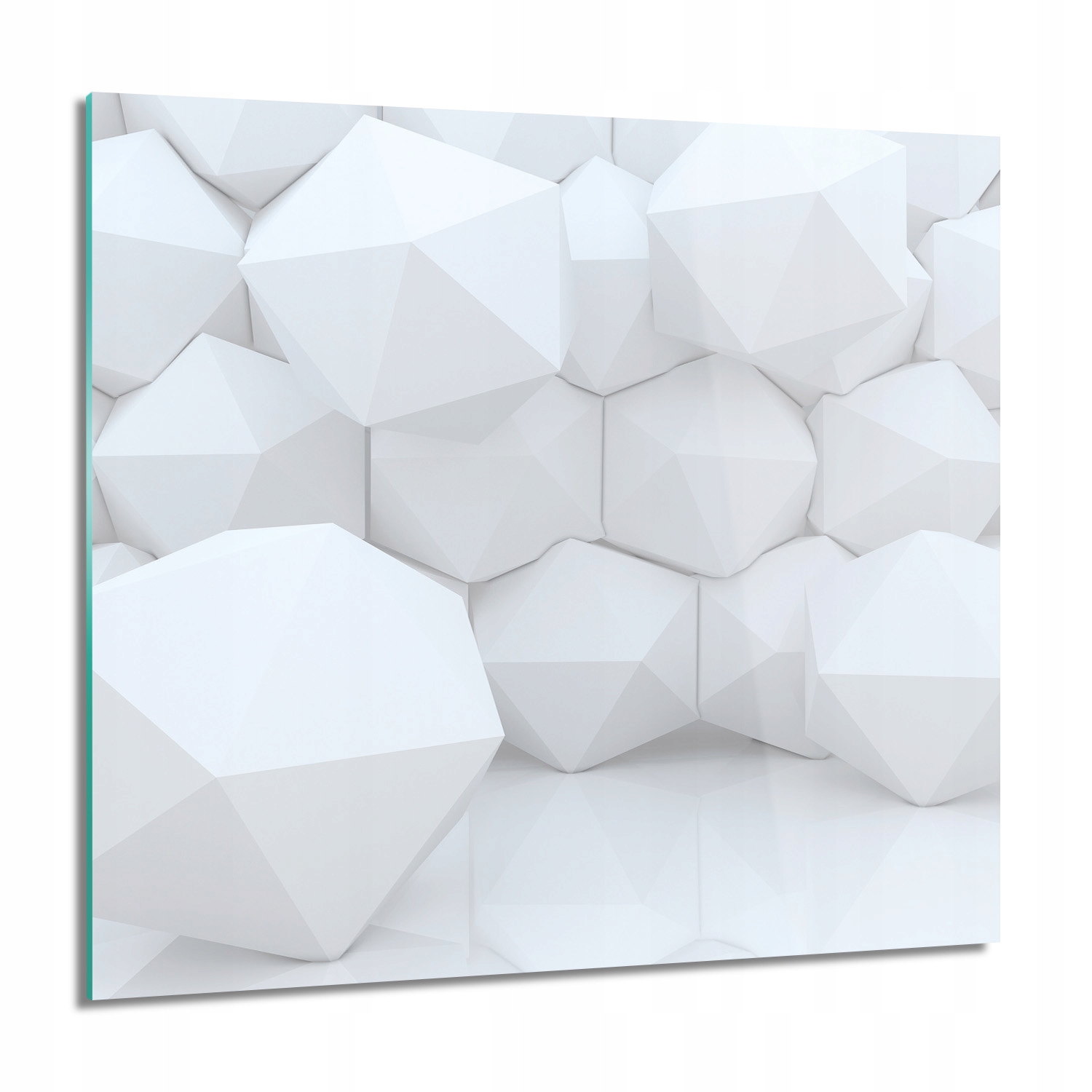 Geometrický 3D vzor Skleněný foto 60x60 moderní