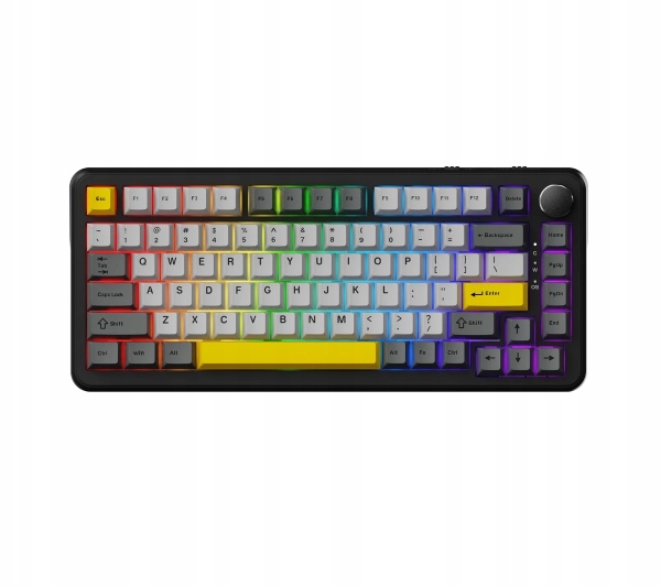 Klawiatura magnetyczna przewodowa Ajazz AK820 Max Czarna