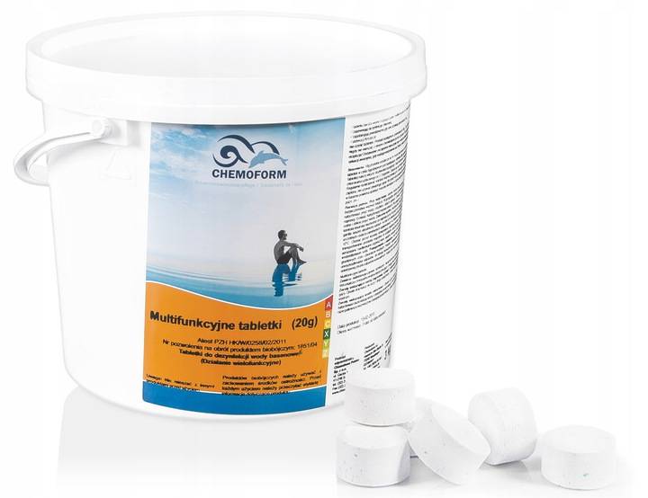 

Chlor Do Basenu Tabletki Multifunkcyjne 20g 3kg