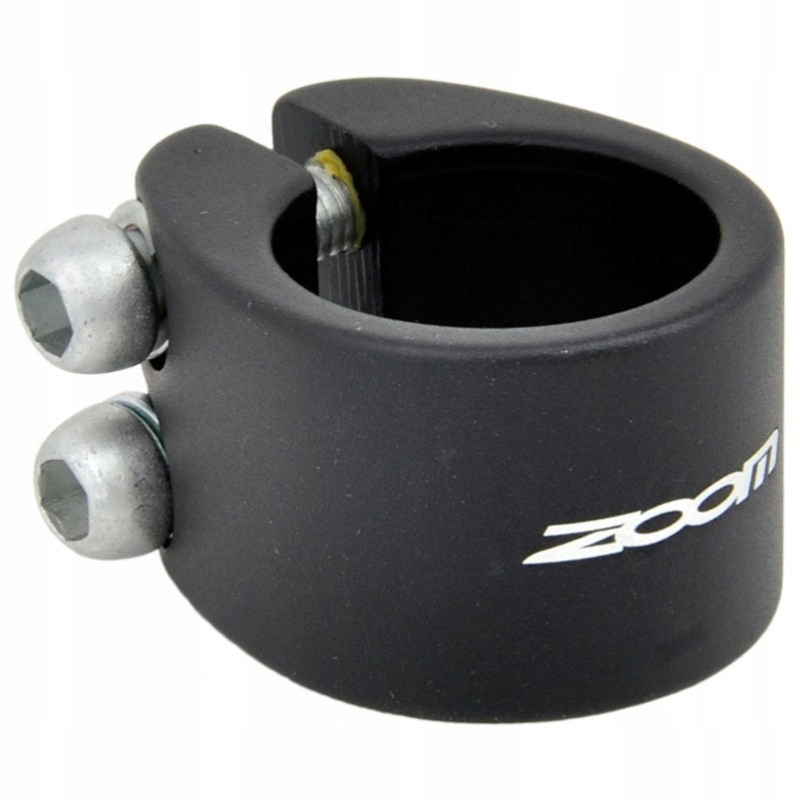 Obejma siodła AT-82 2xŚruba 31.8mm Bmx czarna mat
