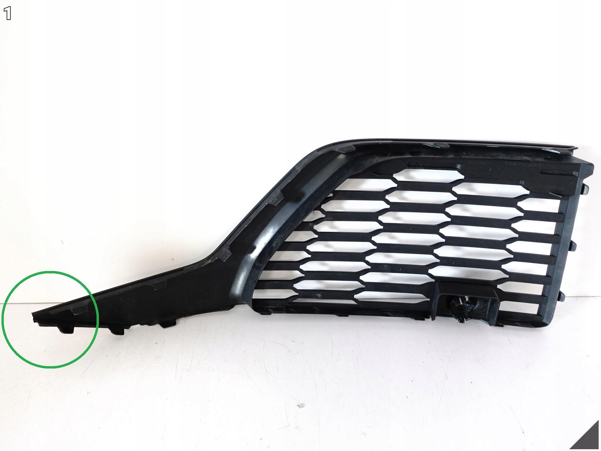 AUDI Q7 4M0 S-LINE LIFT 19- grid W bumper right front + KOSZYK PDC