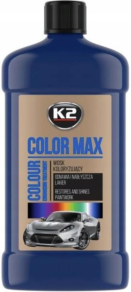 K2 COLOR MAX GRANATOWY WOSK KOLORYZUJĄCY 500ML 5906534005656 za 12 ...