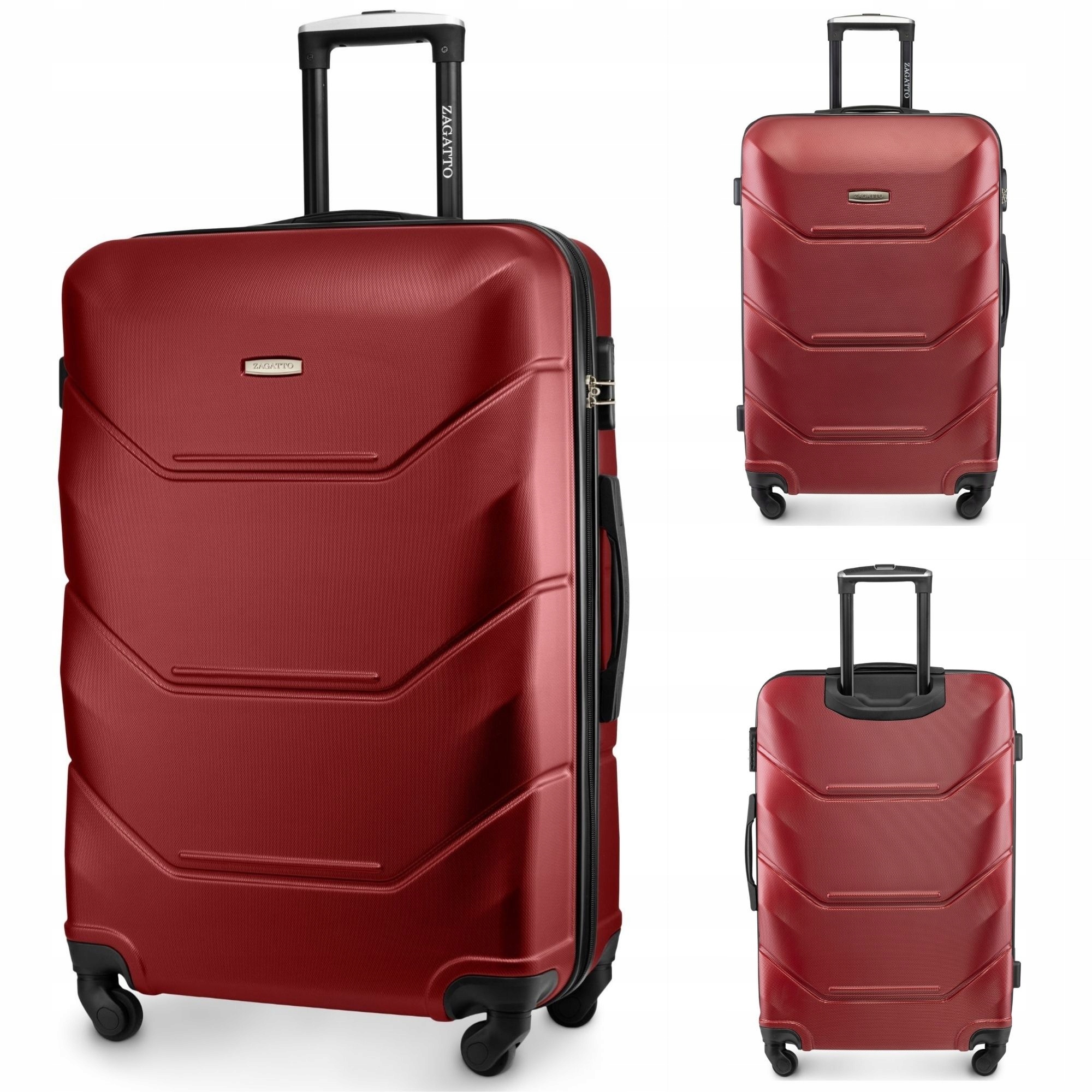 Velký cestovní kufr na kolečkách Ryanair Wizzair 90L XXL 7 Barev Zagatto