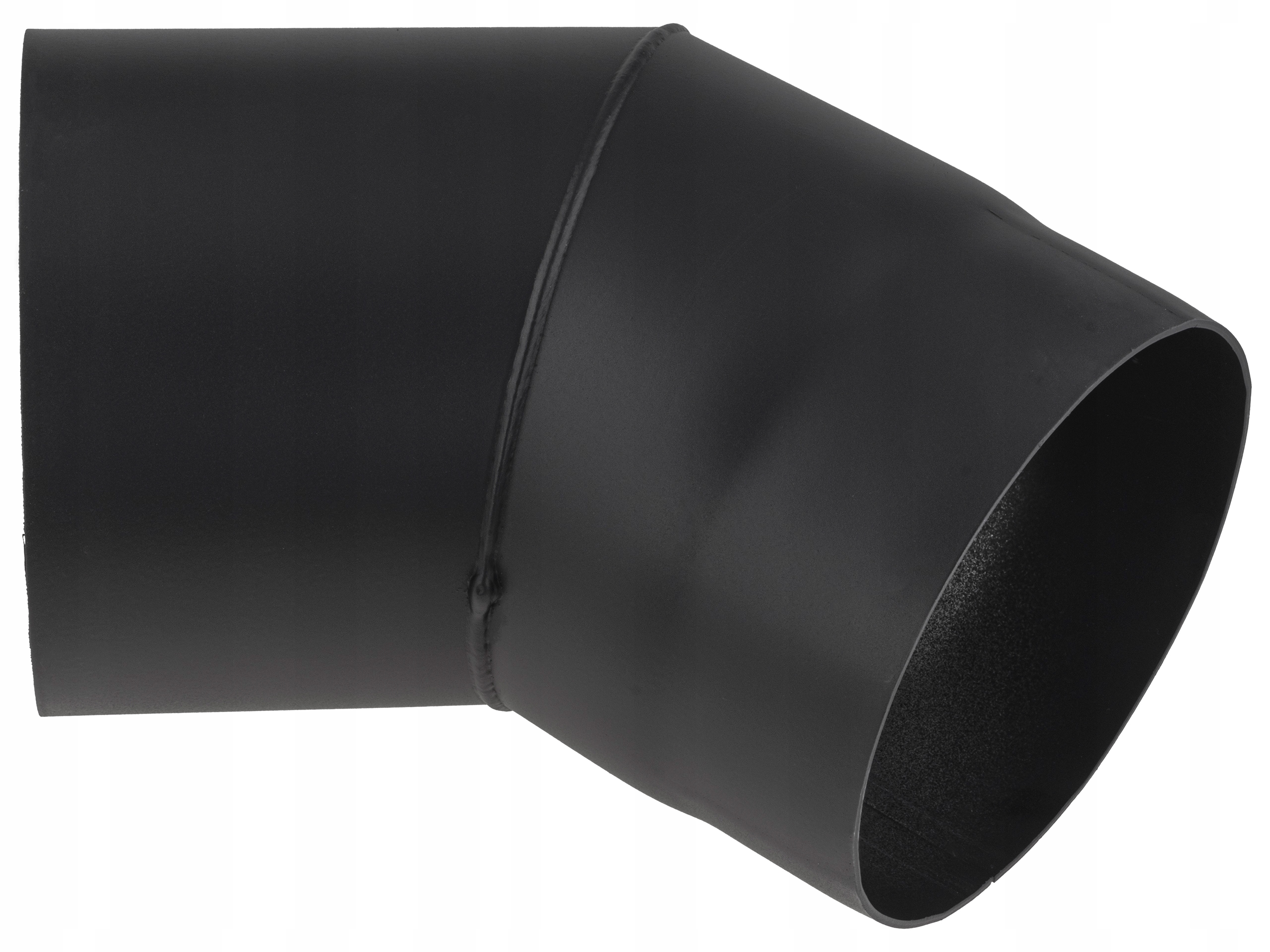 KOLANO SPALINOWE STAŁE CZARNE 45 st. fi150 mm DO KOZY, KOMINKA Marka Darco