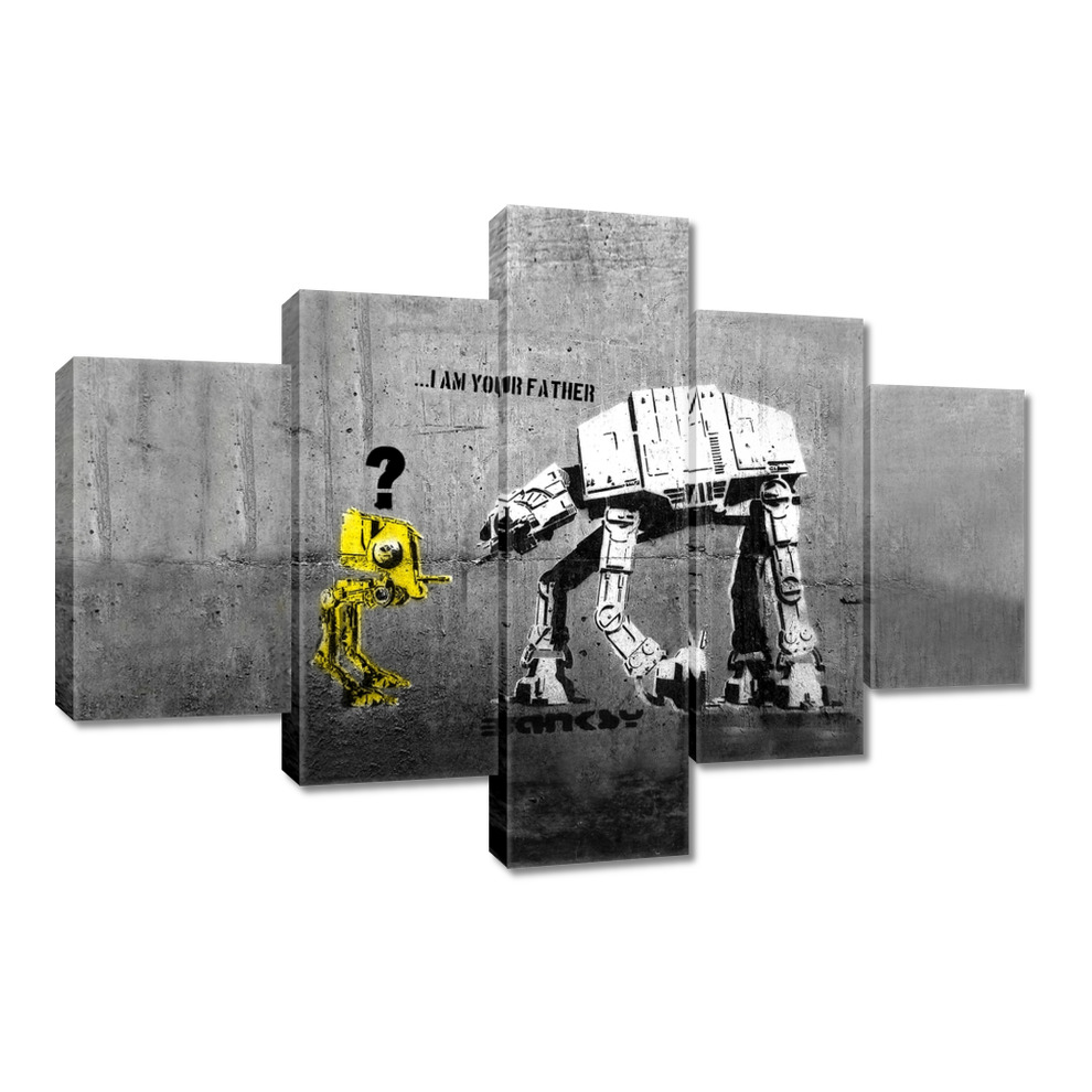 

Obrazy 100x70 Banksy I am your father