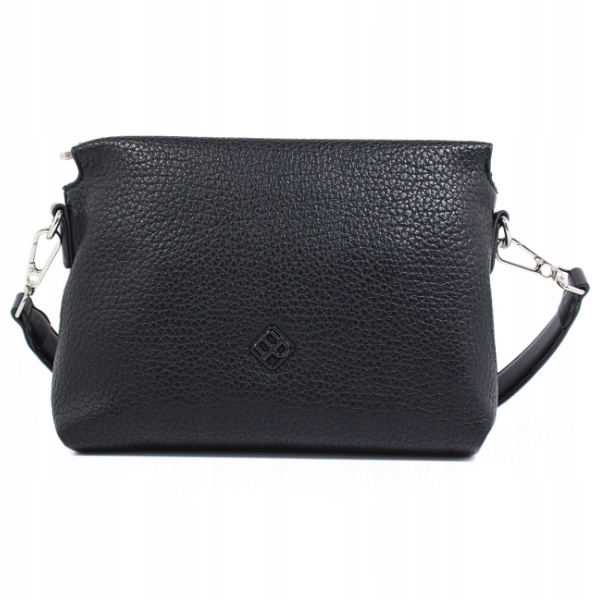 Černá kabelka přes rameno crossbody kabelka Pepe Moll 242402