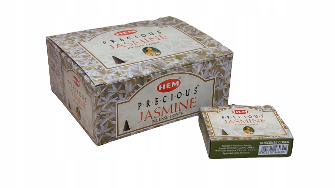 

Kadzidełka Stożkowe Jasmine Jaśmin Hem 120 szt.