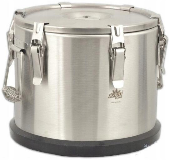 Ocelová termoska 15L Invest Horeca DNB-5/15 je ideální pro gastronomii