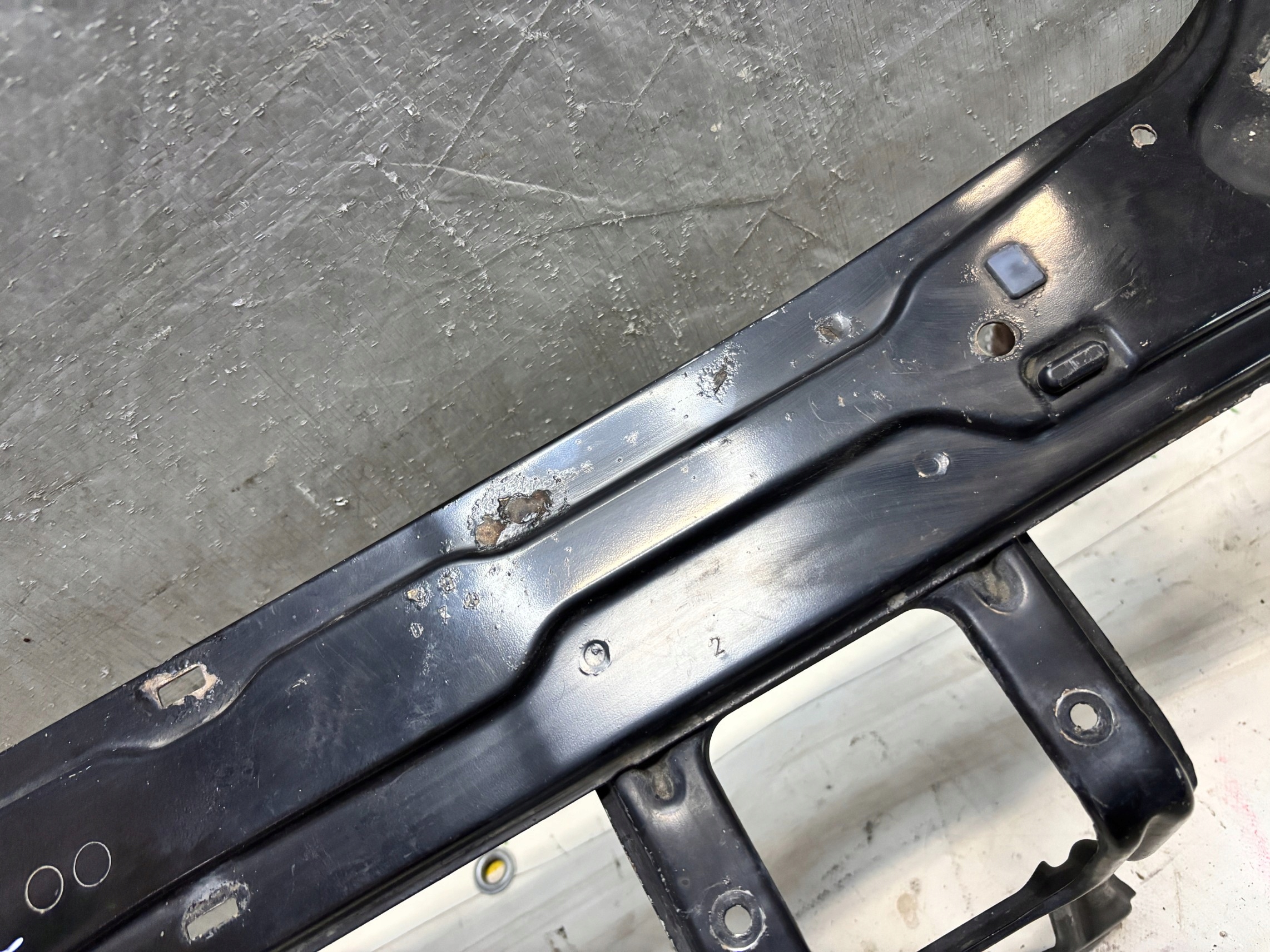 support panel for radiators upper Mercedes W203