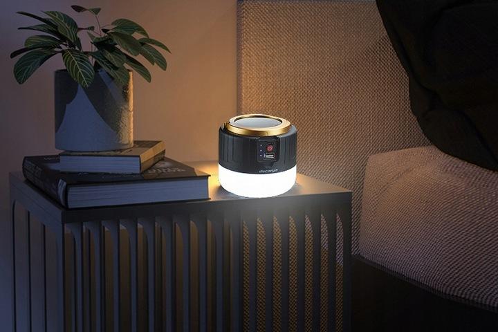 Lampka LED Kempingowa z Powerbankiem na Ryby Moc 12 W