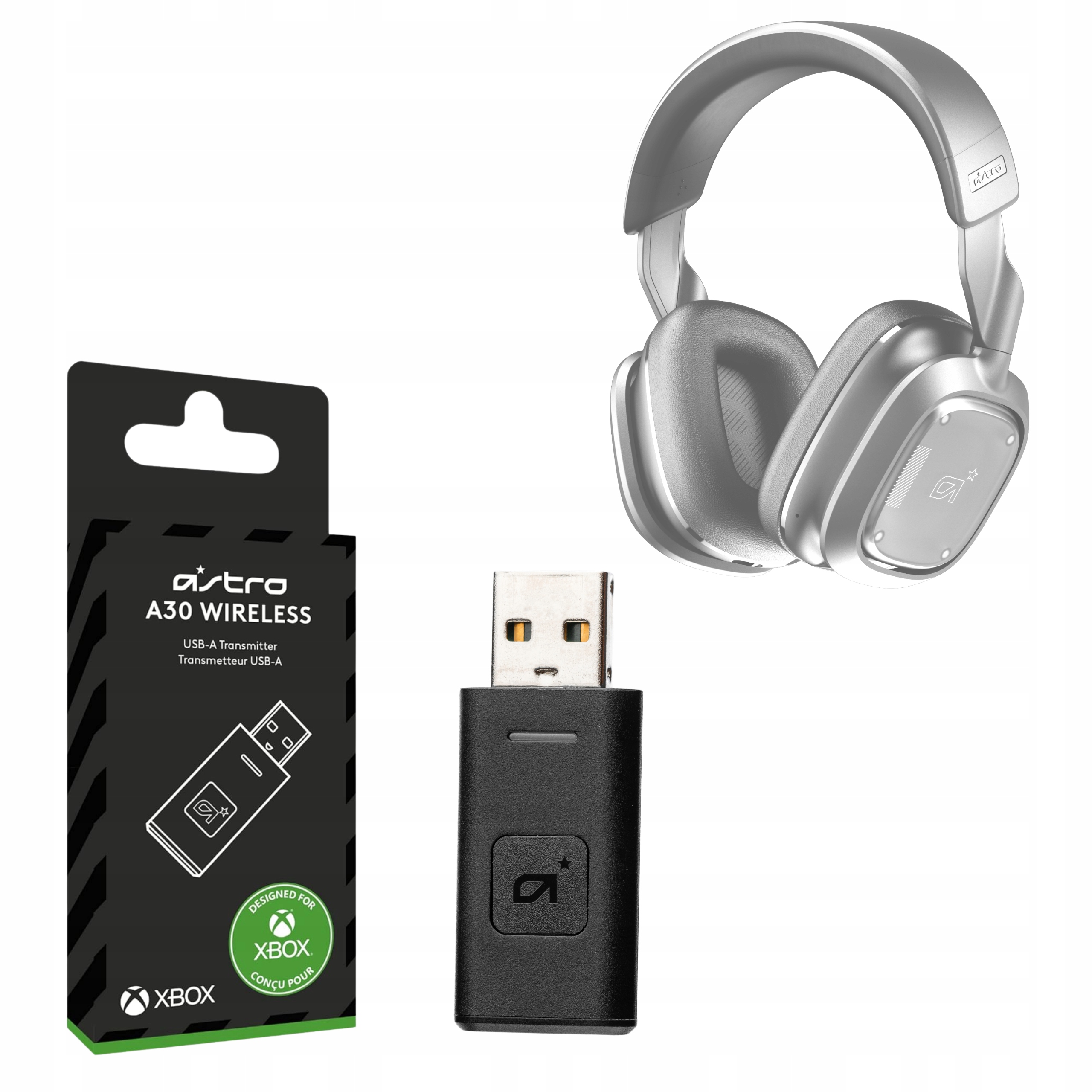 Transmiter Usb-a Słuchawek Astro A30 Wireless Odbiornik Xbox Series Pc Mac