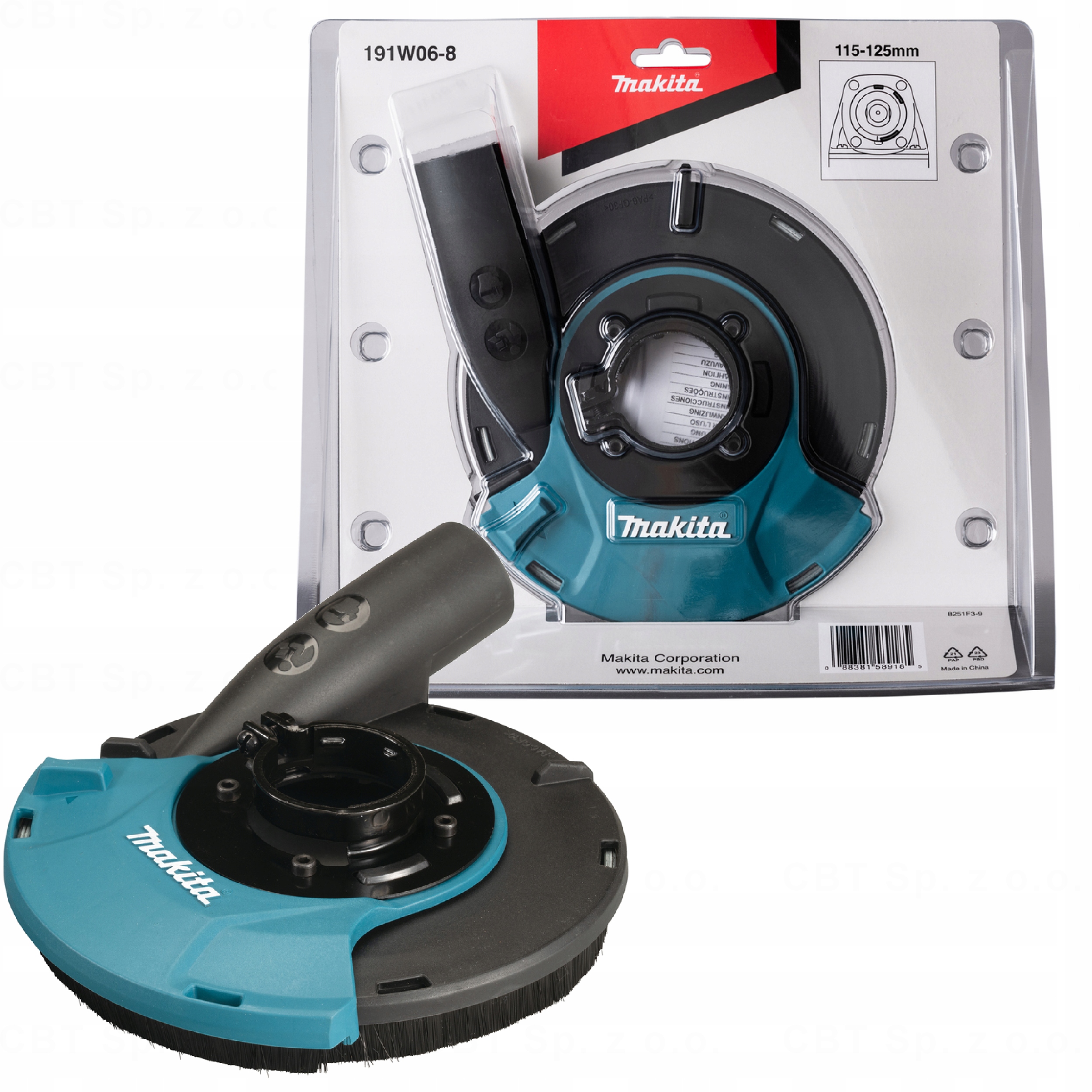 Osłona Przeciwpyłowa Do Szlifierki Kątowej 115 125 Przystawka Z Odsysaniem